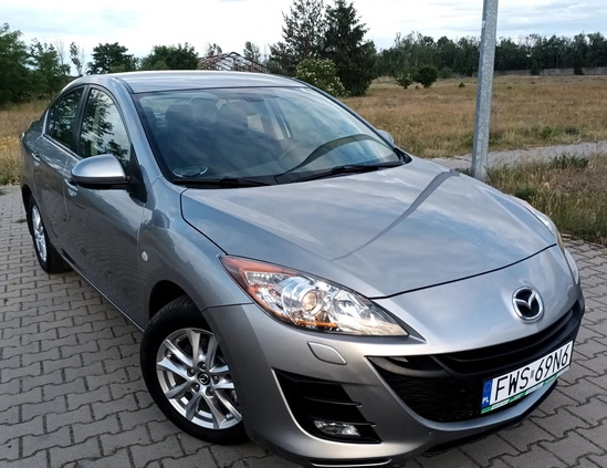 Mazda 3 cena 21500 przebieg: 173000, rok produkcji 2009 z Wschowa małe 379